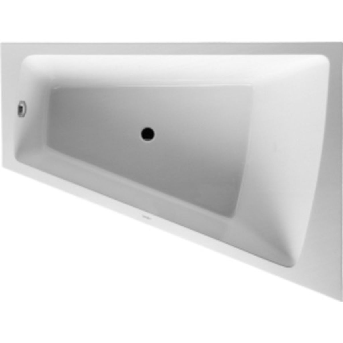 Bathtub Paiova 1700 x 1300 mm hvid corner right, with integrated