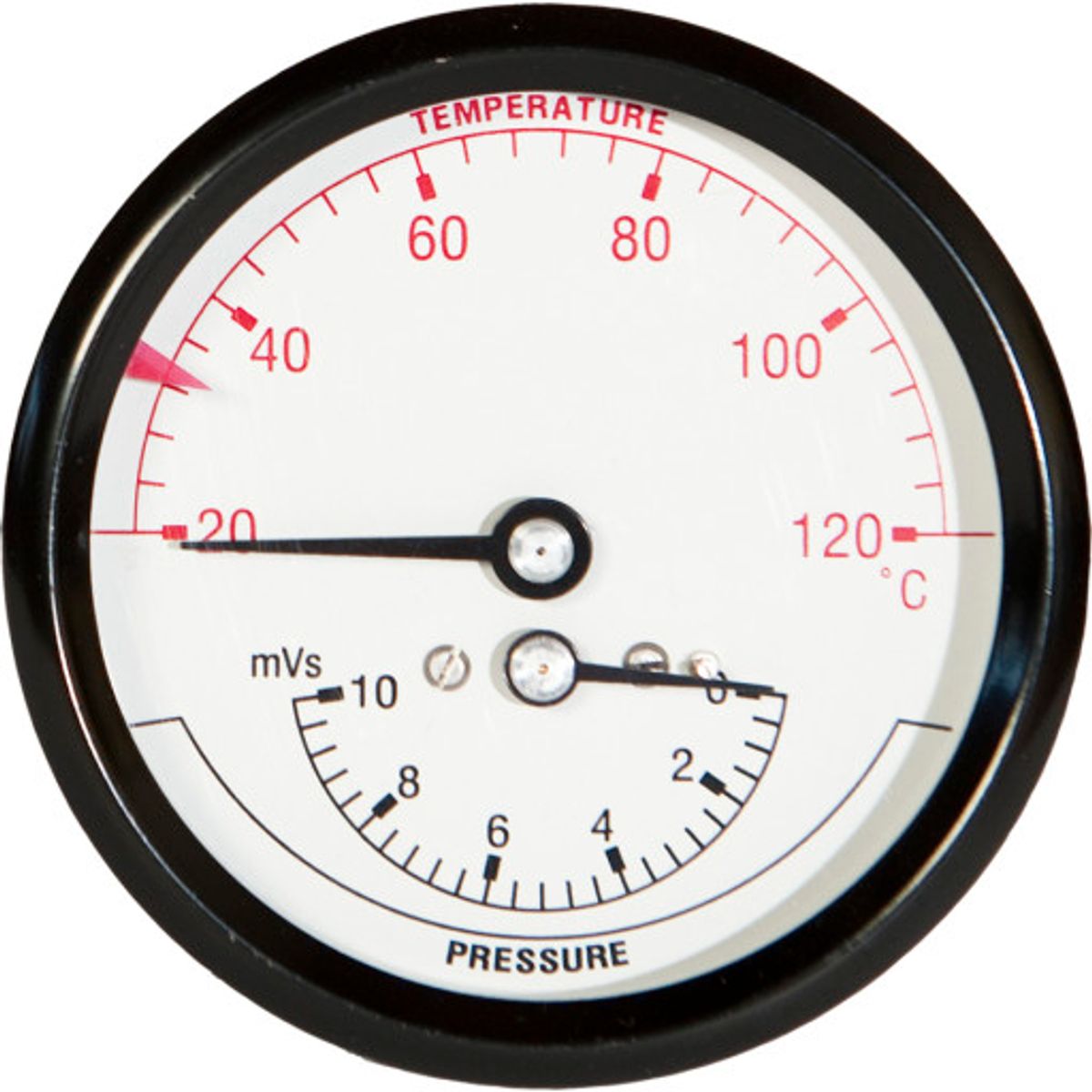 Erik Færgemann hydrotermometer 1/2x80 mm, 10MVS, 20-120°