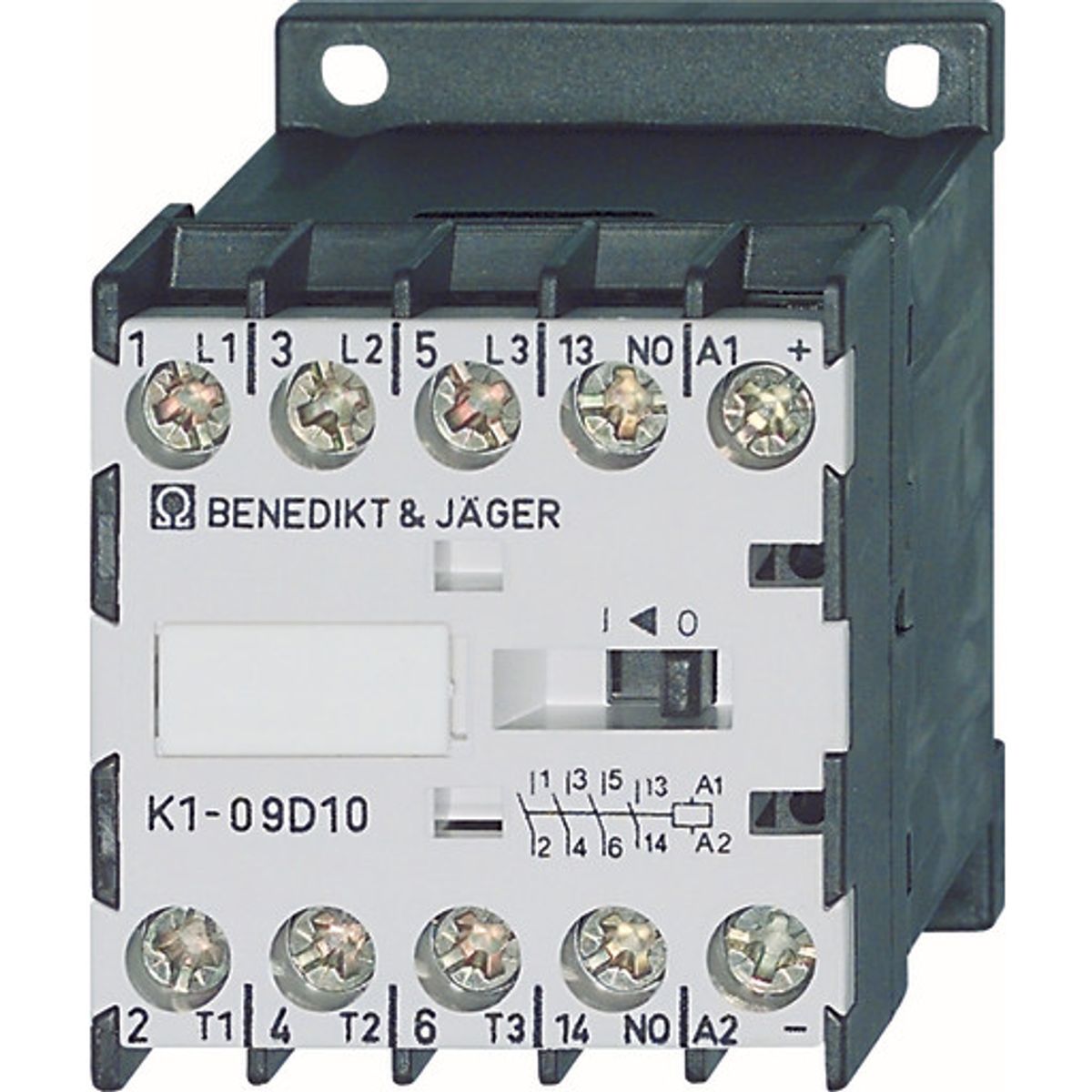 MINIKONTAKTOR 4KW 3NO+1NO=24V