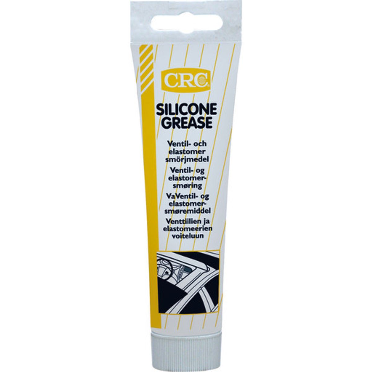 CRC silikonefedt, Silicone Grease, 100 ml