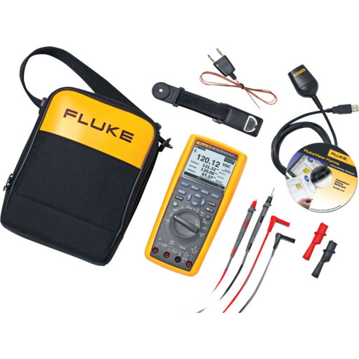 Multimeter 289/FVF Flukeview Forms Kombosæt