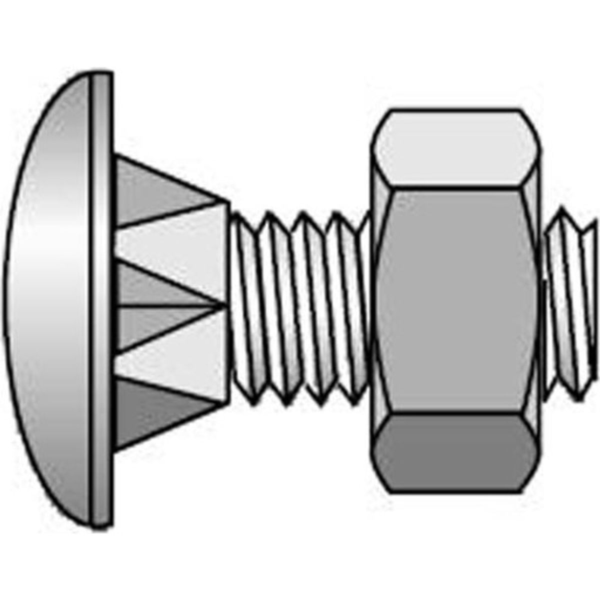 100 stk Skruesæt W38P Ø5x10mm Hvid