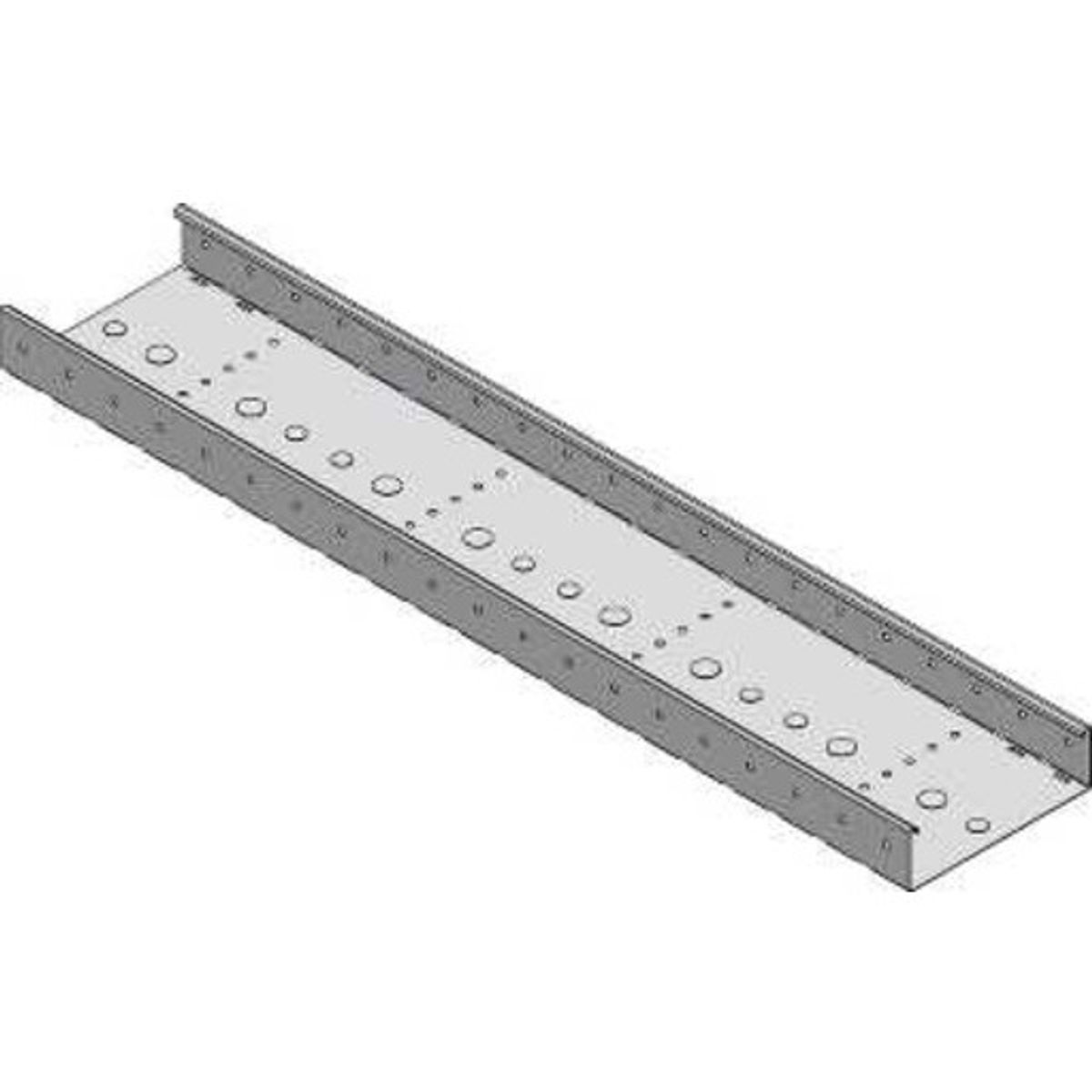 3 meter KABELBAKKE KG281 70MM FZS