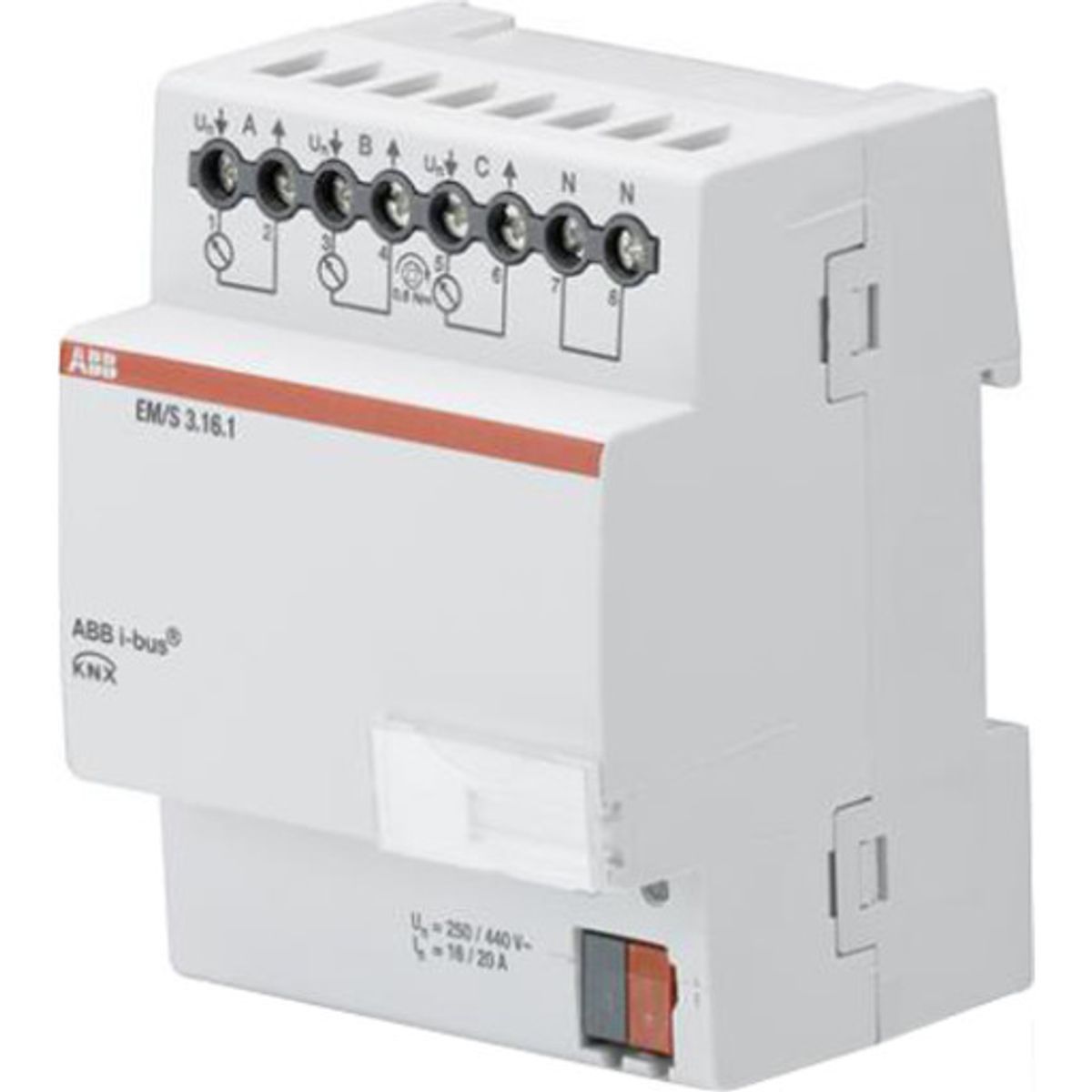 KNX Energimodul 3-Kanal mdrc