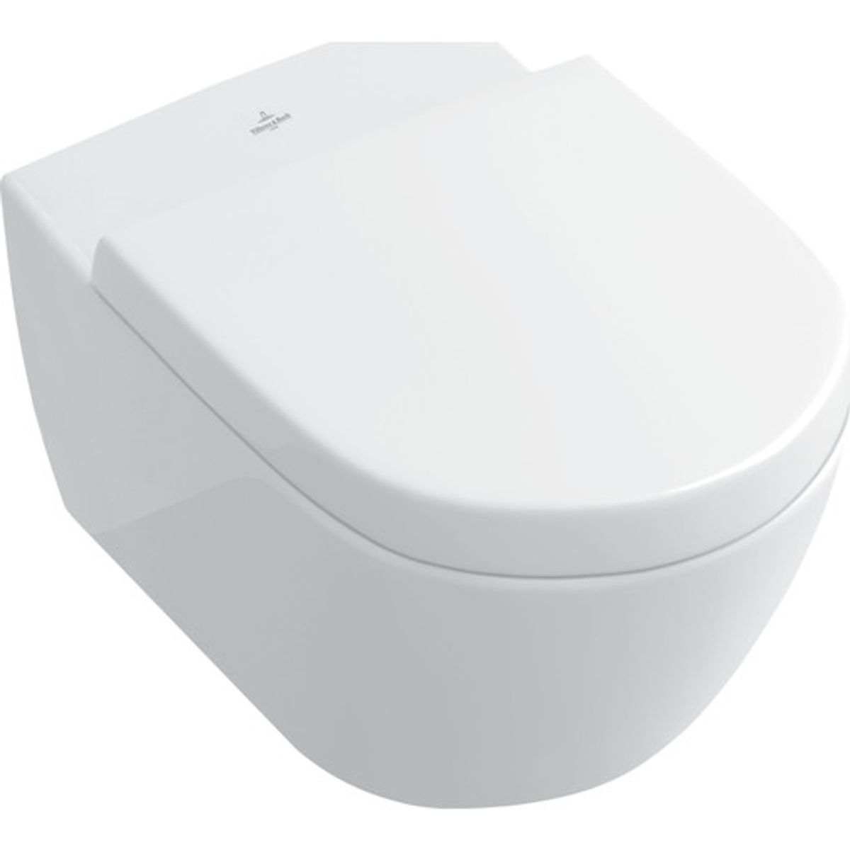 Villeroy & Boch Subway 2.0 væghængt toilet, rengøringsvenlig, hvid