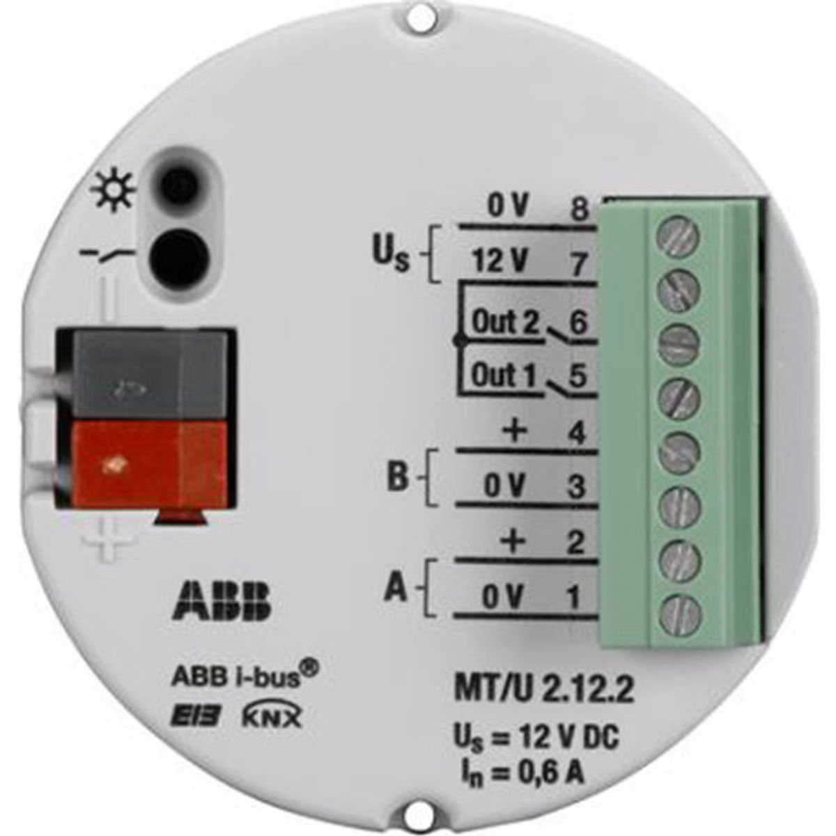 KNX Security Alarm Sikkerhedsterminal 2-Kanal MT/U2.12.2