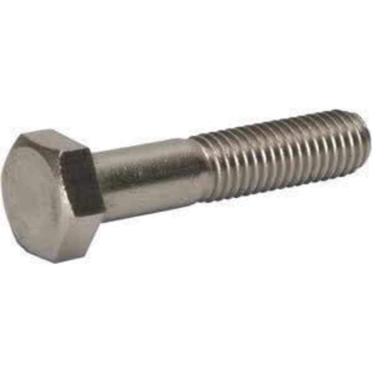 Stålbolt M12 x 60 mm, A4, DIN 931, 6-kant