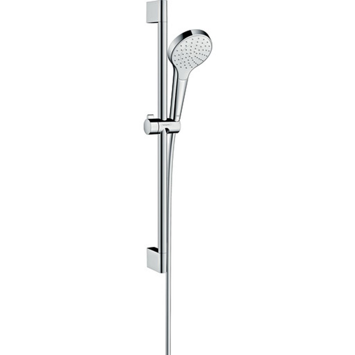 Hansgrohe Croma Select S 1jet brusersæt 65 cm krom/hvid