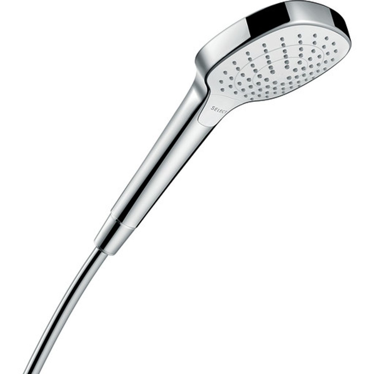 Hansgrohe Croma Select E Vario håndbruser, krom/hvid