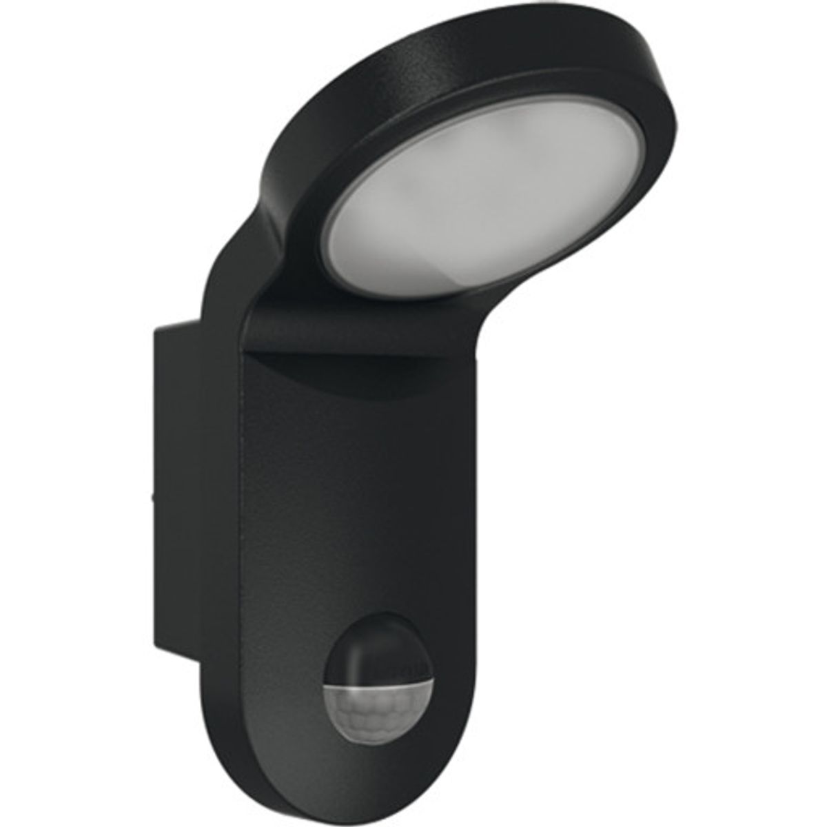 Armatur AOL 100 LED 3000K sort med sensor