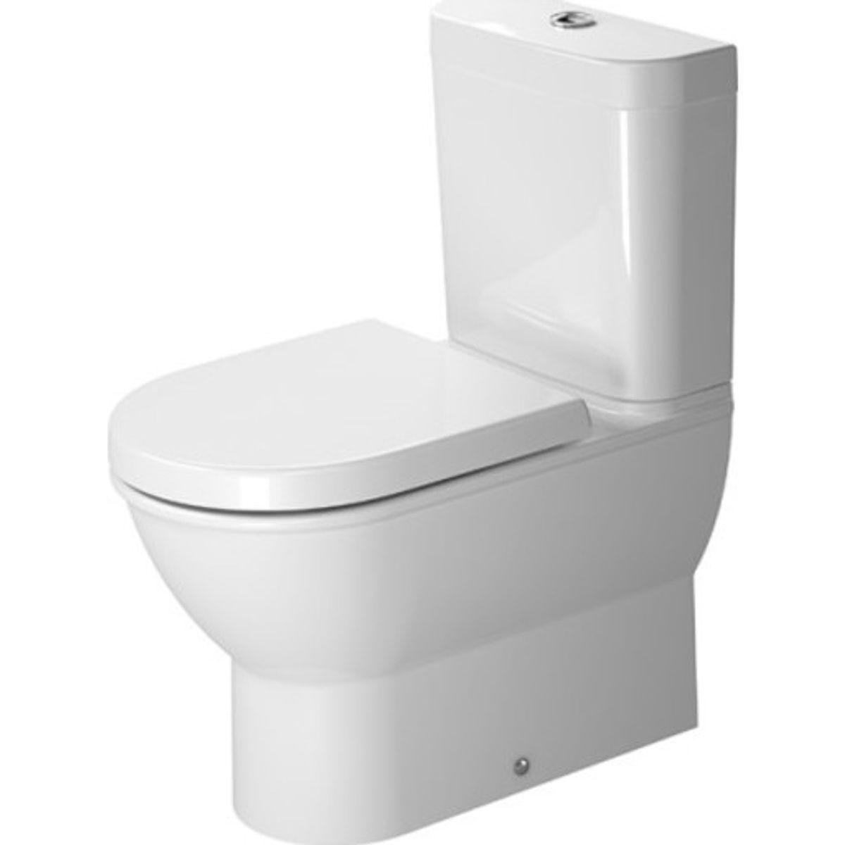 Darling new toilet back-to-wall