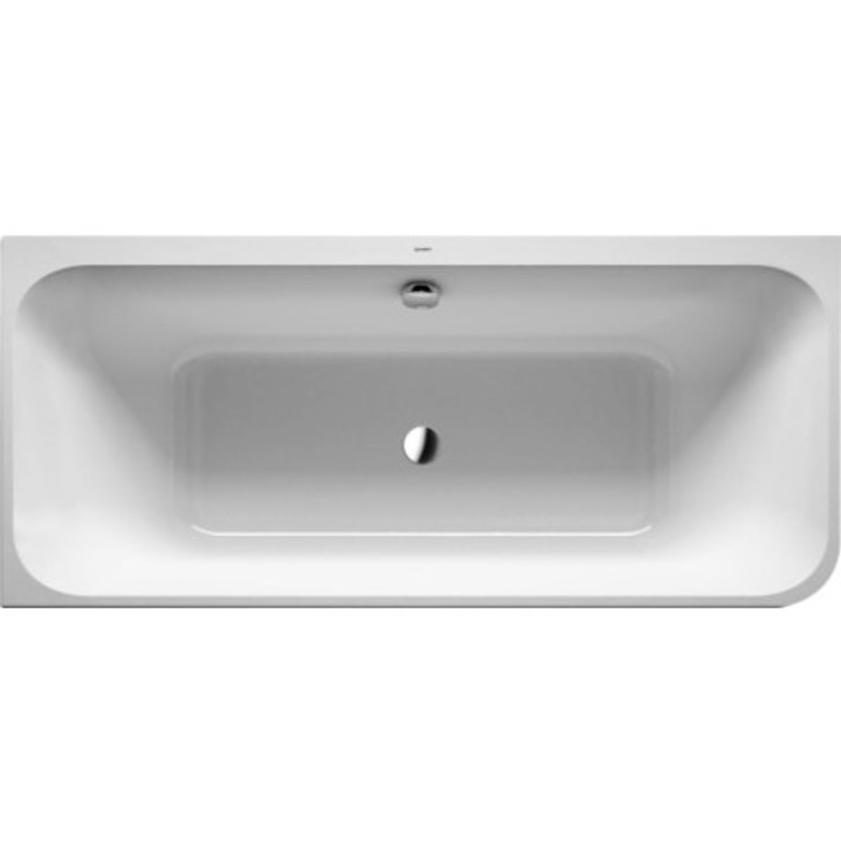 Duravit Happy D.2 badekar, 180x80 cm, venstre, hvid