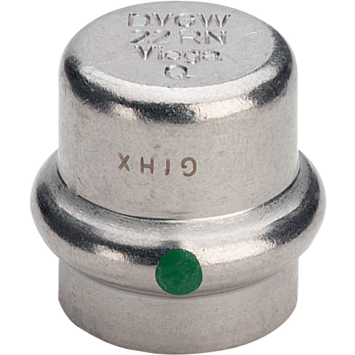 54 mm Sanpress Inox slutmuffe