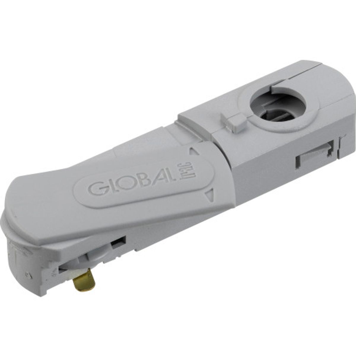 10 stk Global 1F Adapter GB66-1 grå (alu) max. 2,5 kg