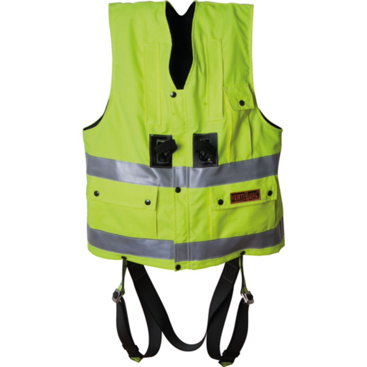 Ox-On Hi-Viz faldsikringsvest m. quickspænde str. L