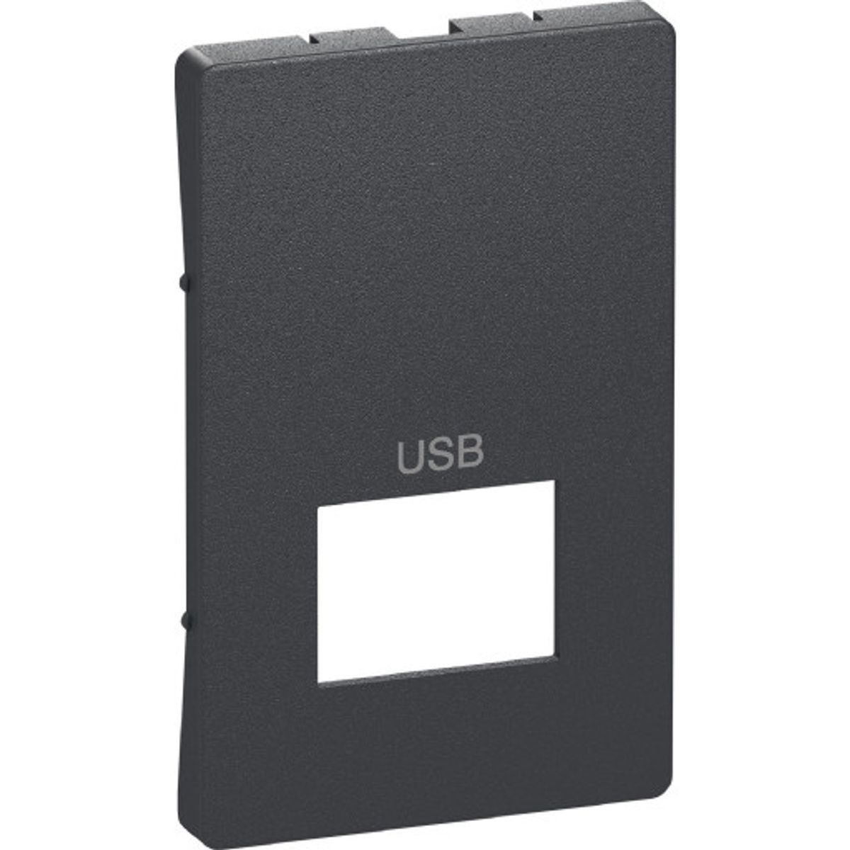 LK Fuga tangent til USB 3.0 udtag, koksgrå