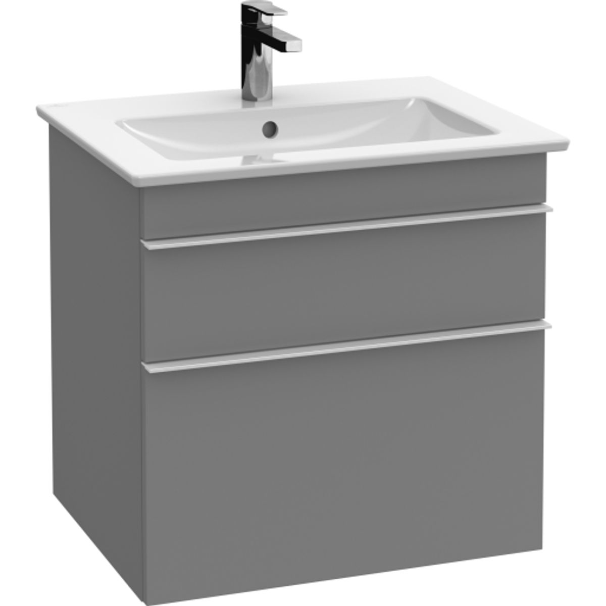 V&B A925 Venticello vaskeskab GlossyGrey