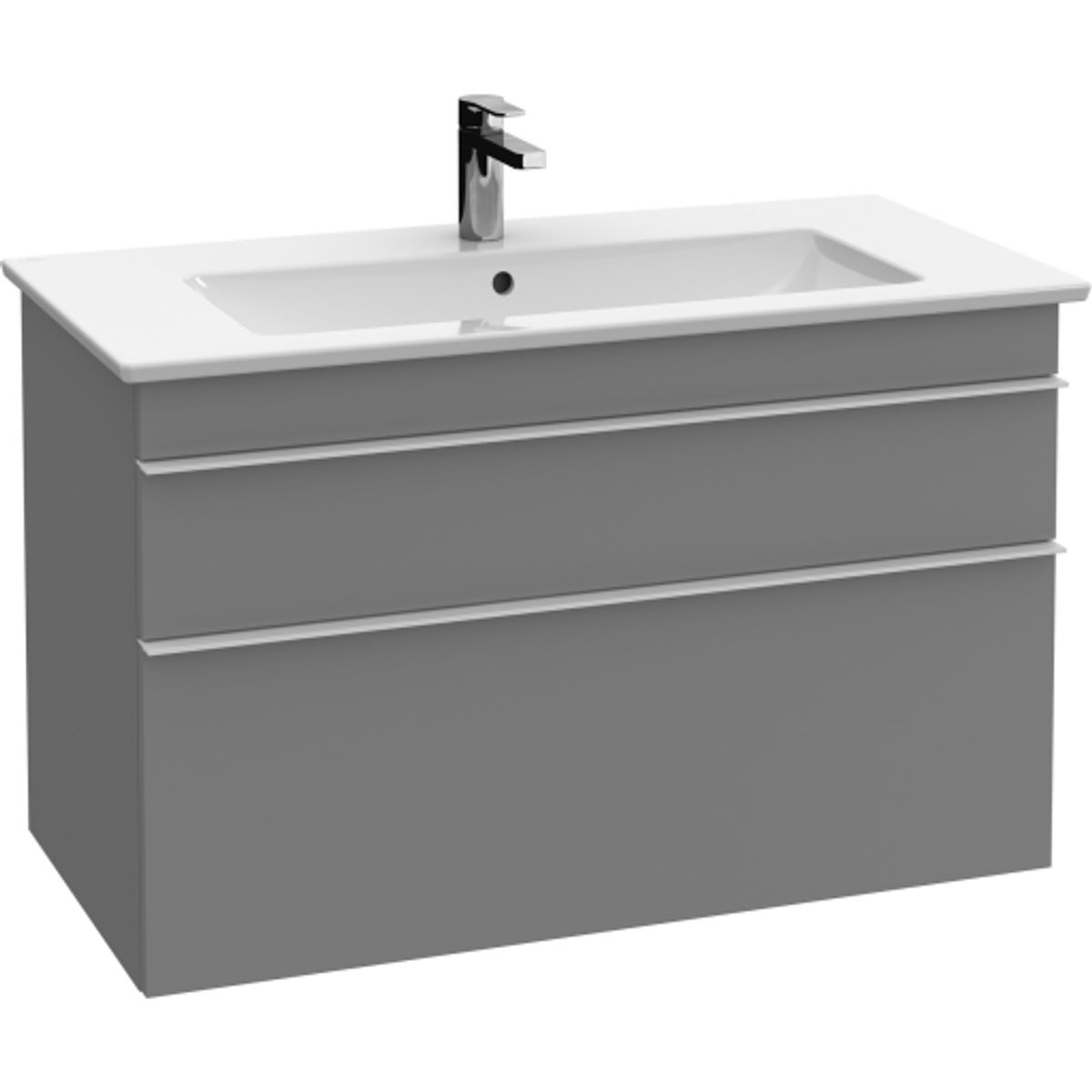 V&B A926 Venticello vaskeskab GlossyGrey