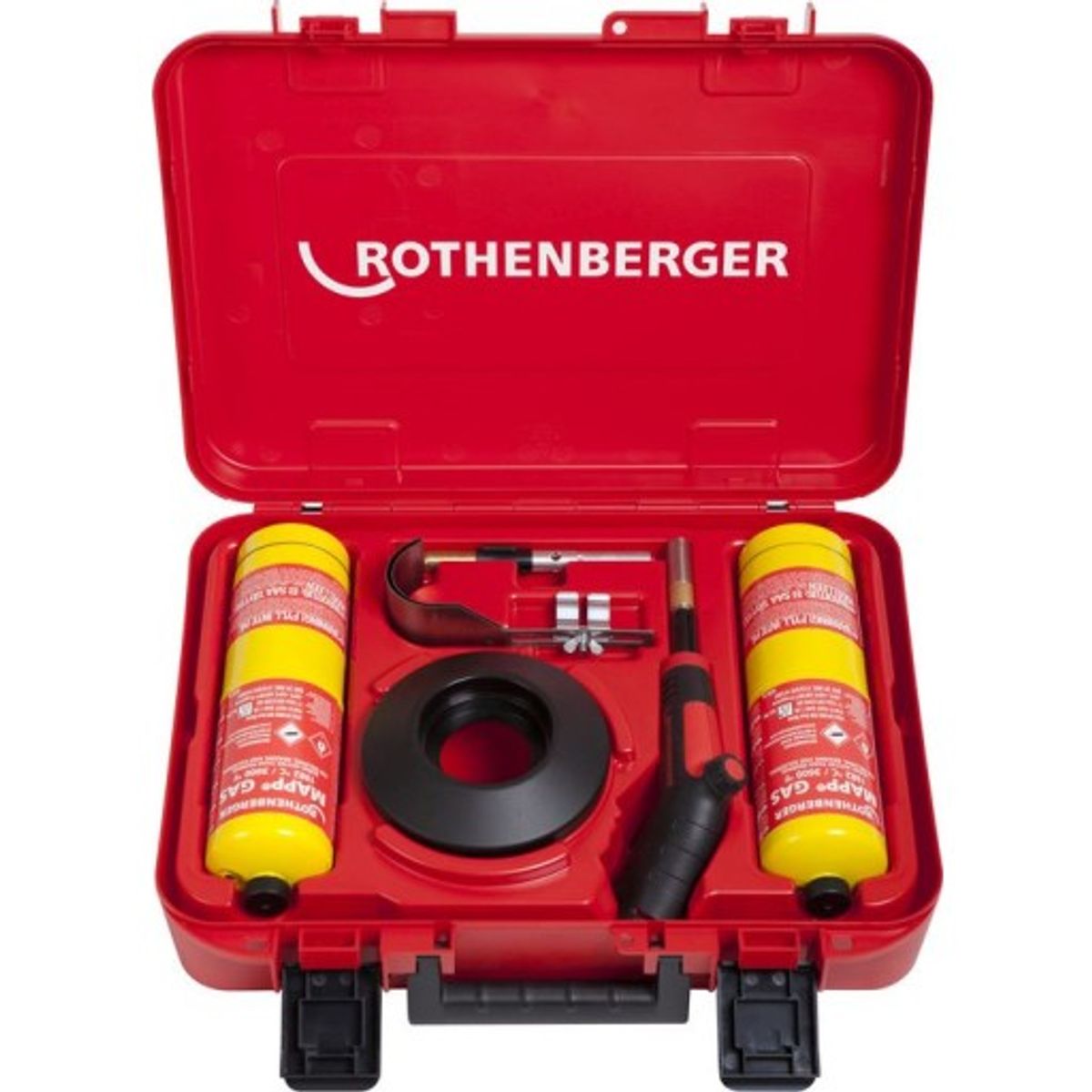 Rothenberger Super Fire 4 Hot Box, MAPP-gas 1" US, sæt