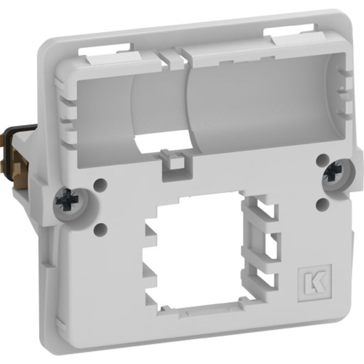 Fuga dataudtag F/1xActassi RJ45 1M uden afdækning