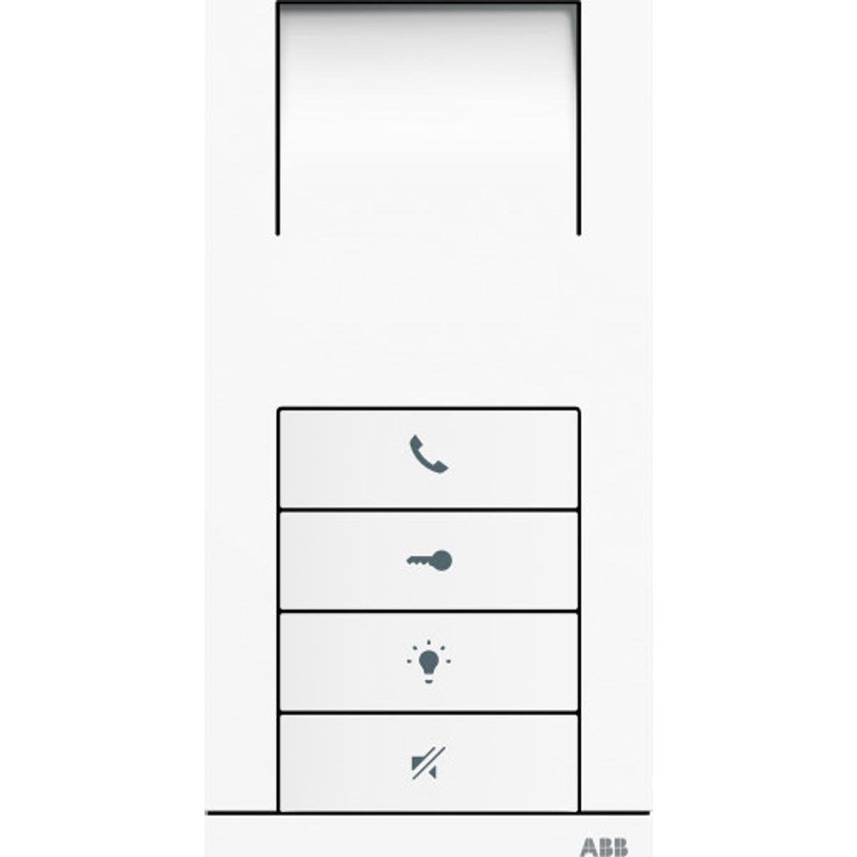 ABB-Welcome Audio-svartelefon (hvid) 83210AP-624-500-02