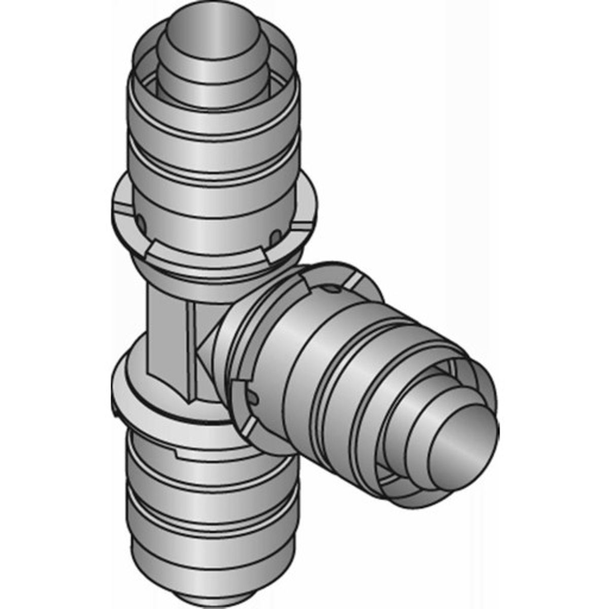 Uponor S-Press tee 50-50-50