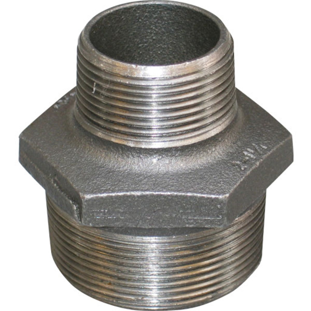 Sort brystnippel 3/8" x 1/4"