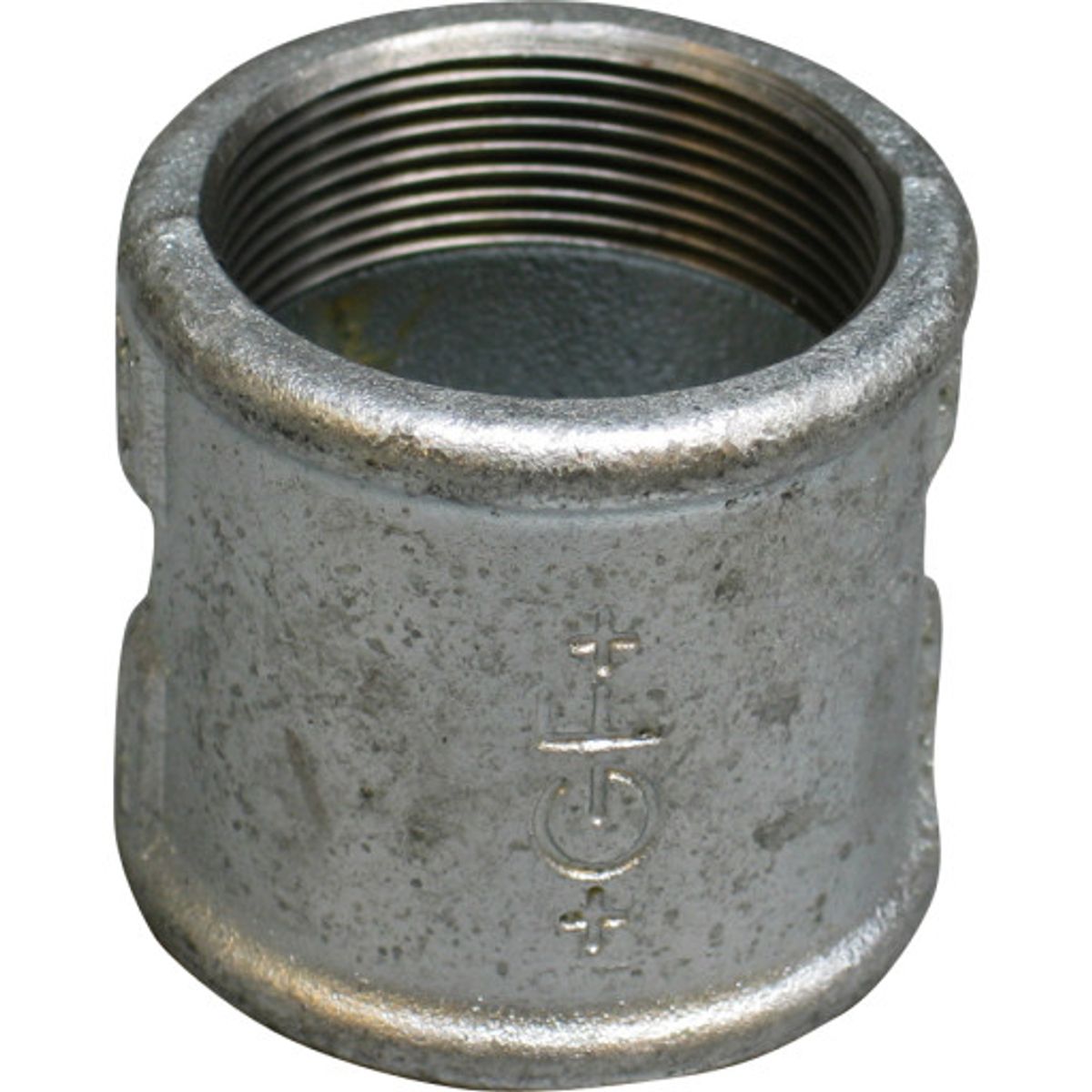 2.1/2" Galvaniseret randmuffe