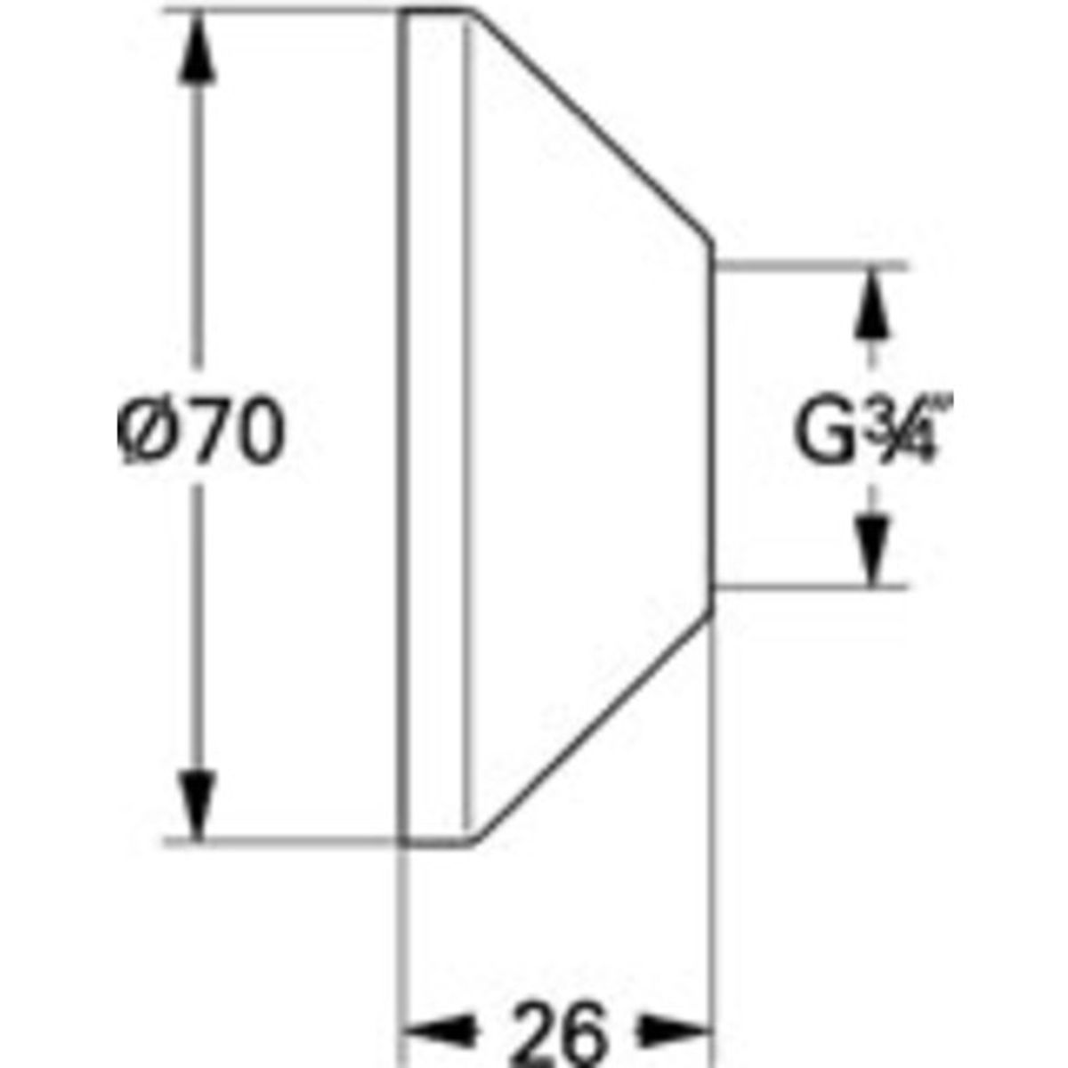 Grohe Roset (2 stk)