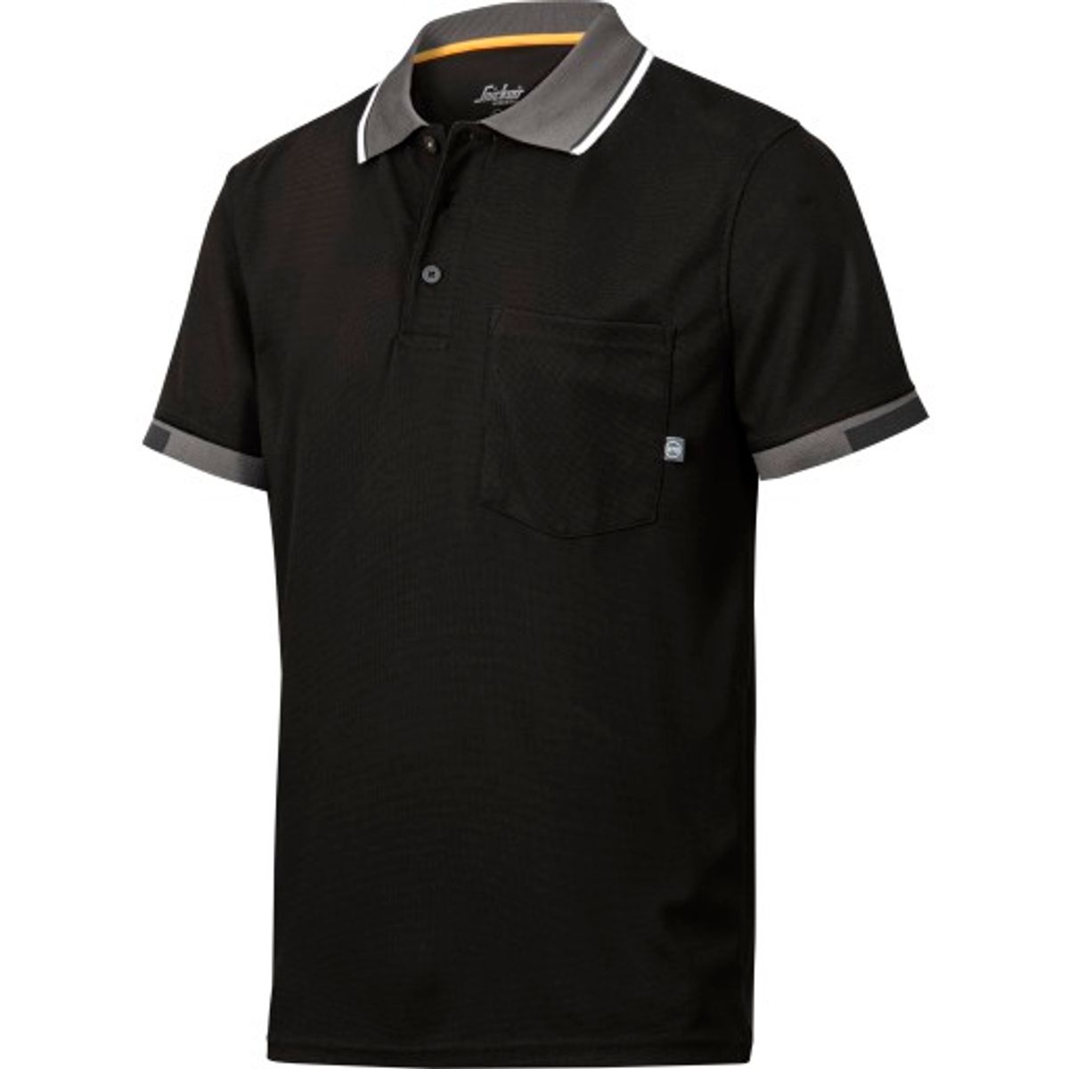 Snickers poloshirt 2724 AllroundWork 37.5, sort, str. S