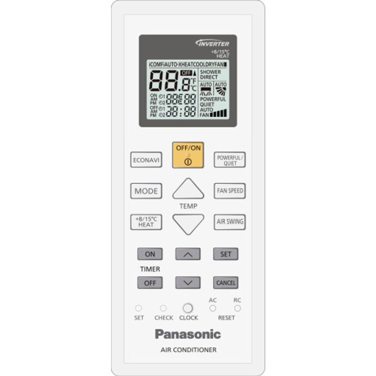 Panasonic Fjernbetjening ACXA75C01920