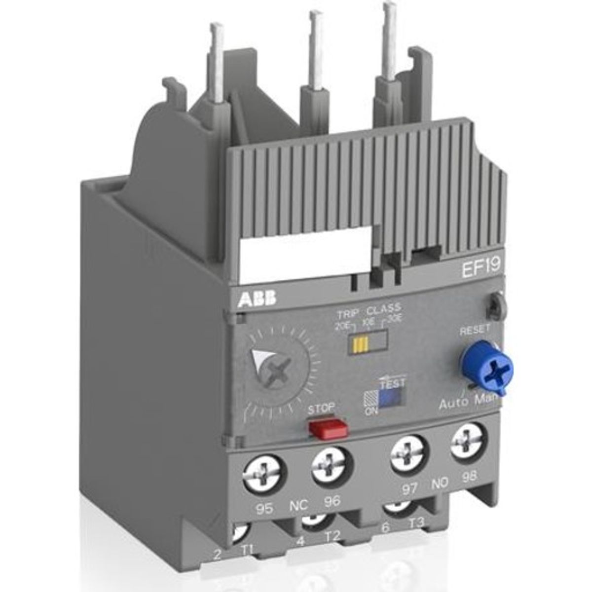 Termorelæ elektronisk EF19-1,0, område 0,30-1,00A