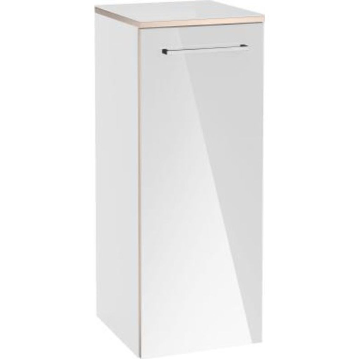 V&B A895 Avento sideskab Venstre Crystal White