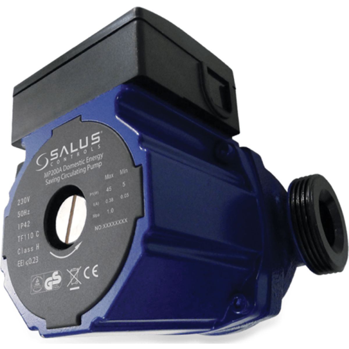 Salus MP200A cirkulationspumpe 130 mm, varme