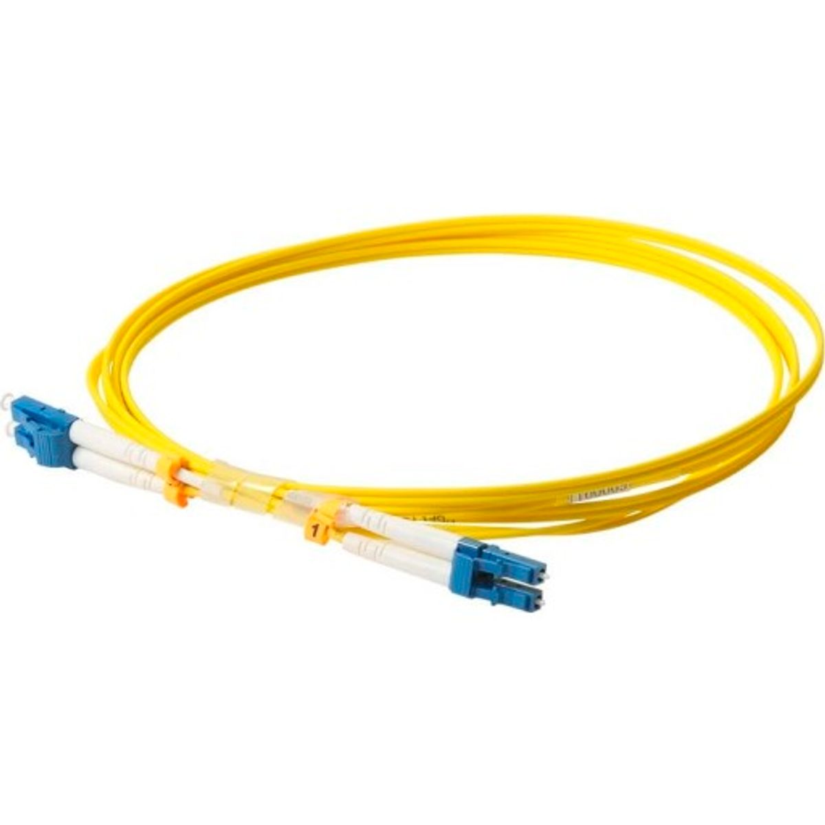 Fiber patchkabel OS2 LC-LC 9/125 duplex 1M