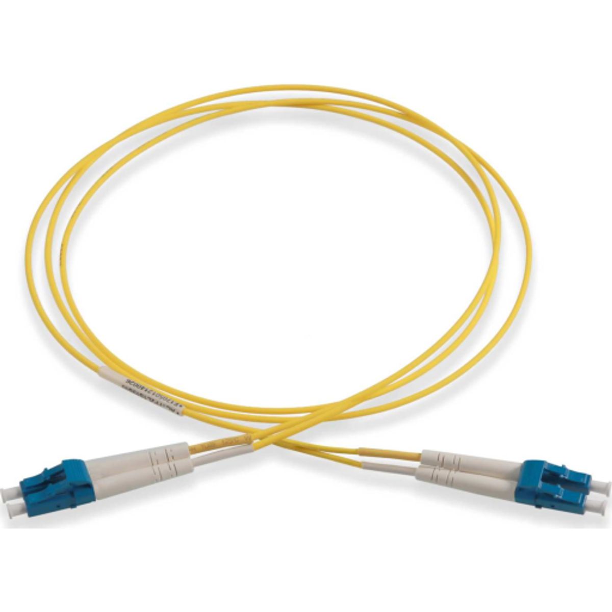 Actassi Fiberpatchkabel OS1/OS2, LC/LC, duplex, 9/125, LSZH, 1M