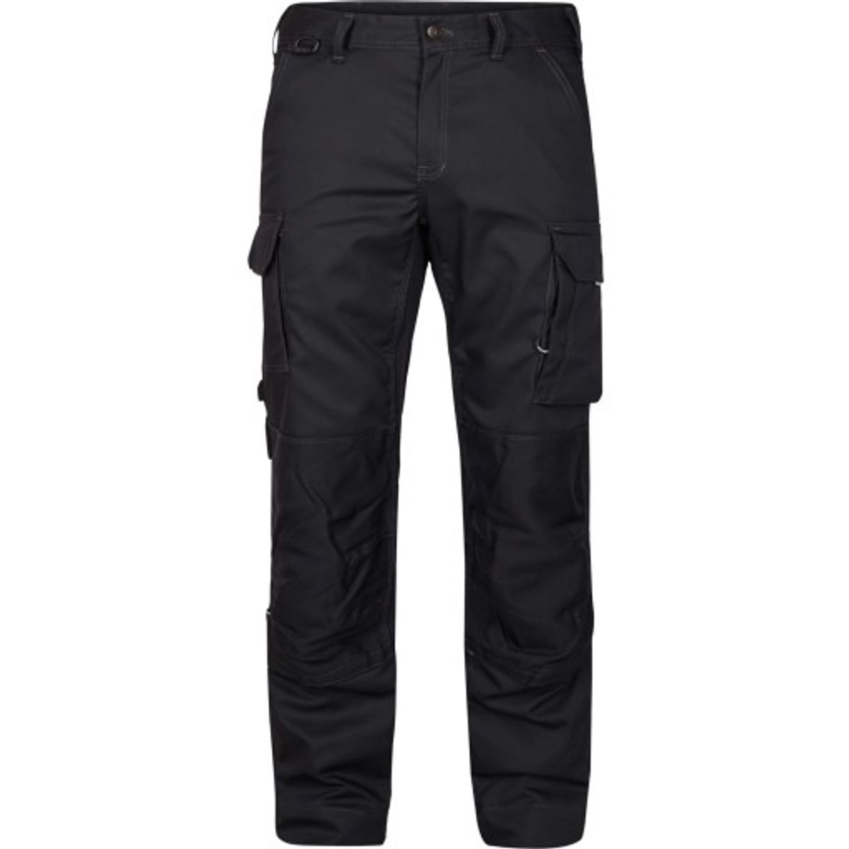 FE Engel X-treme strækbar håndværkerbuks 0360, slim fit, sort, 84