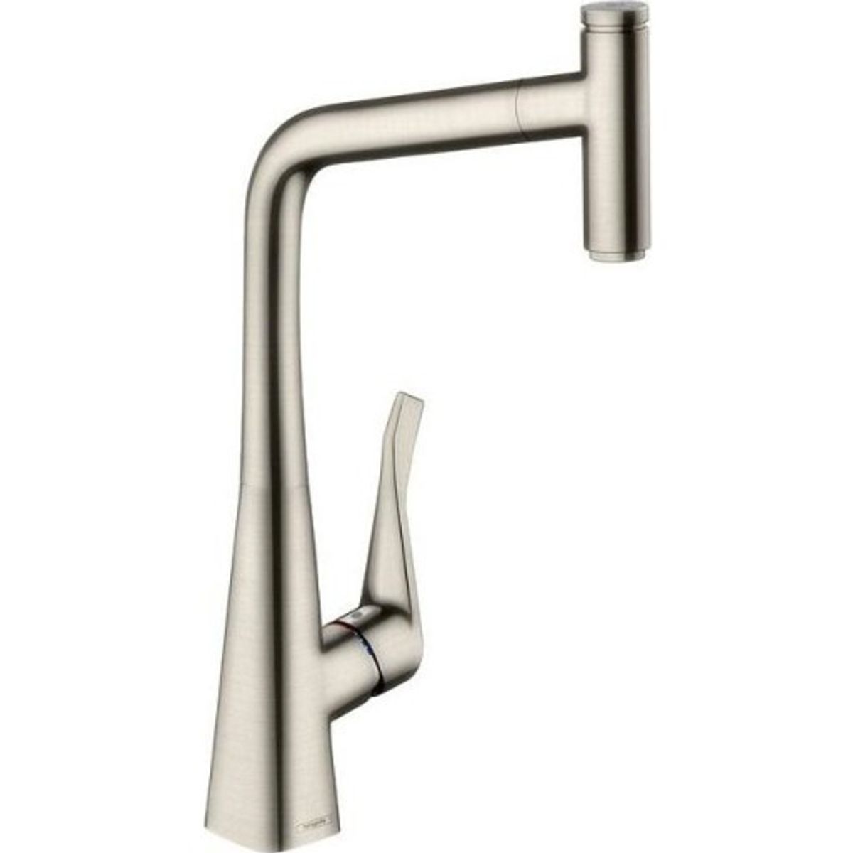 Hansgrohe Metris M71 Select 320 køkkenarmatur, udtrækstud, stål