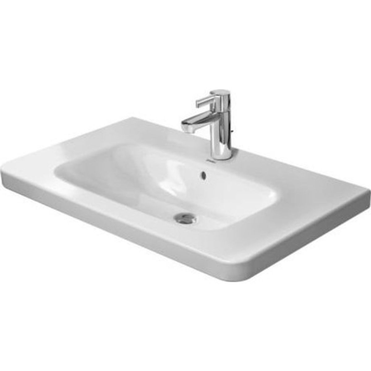 Duravit DuraStyle håndvask, 80x48 cm, hvid