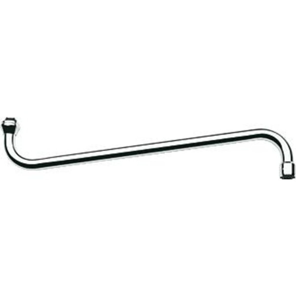 Grohe S-tud, 400 mm, 3/4", krom