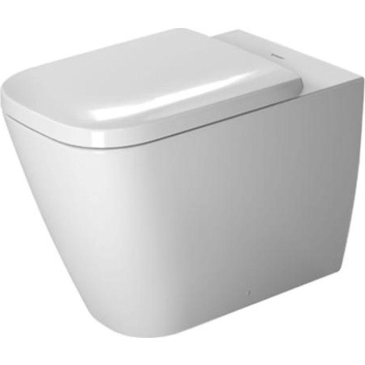 Duravit Happy D.2 toilet, back-to-wall, hvid