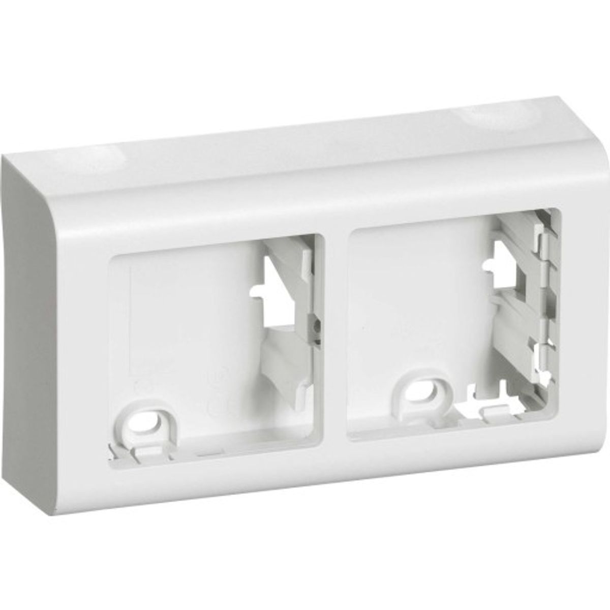 LK Fuga Softline underlag vandret, 2x1 modul, hvid