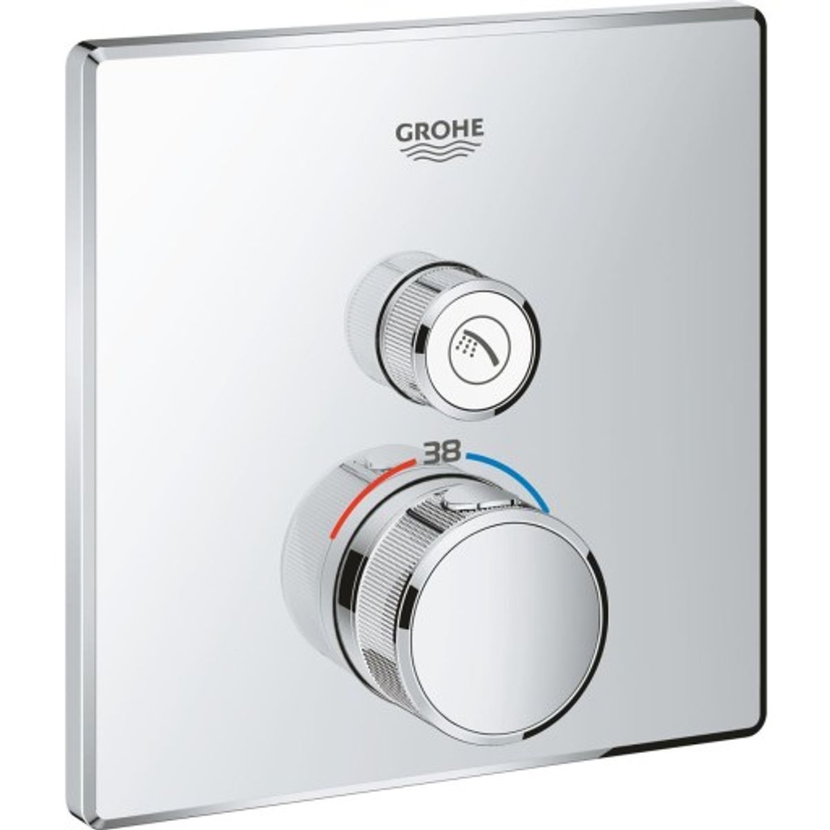 Grohe Grohtherm SmartControl brusearmatur, krom