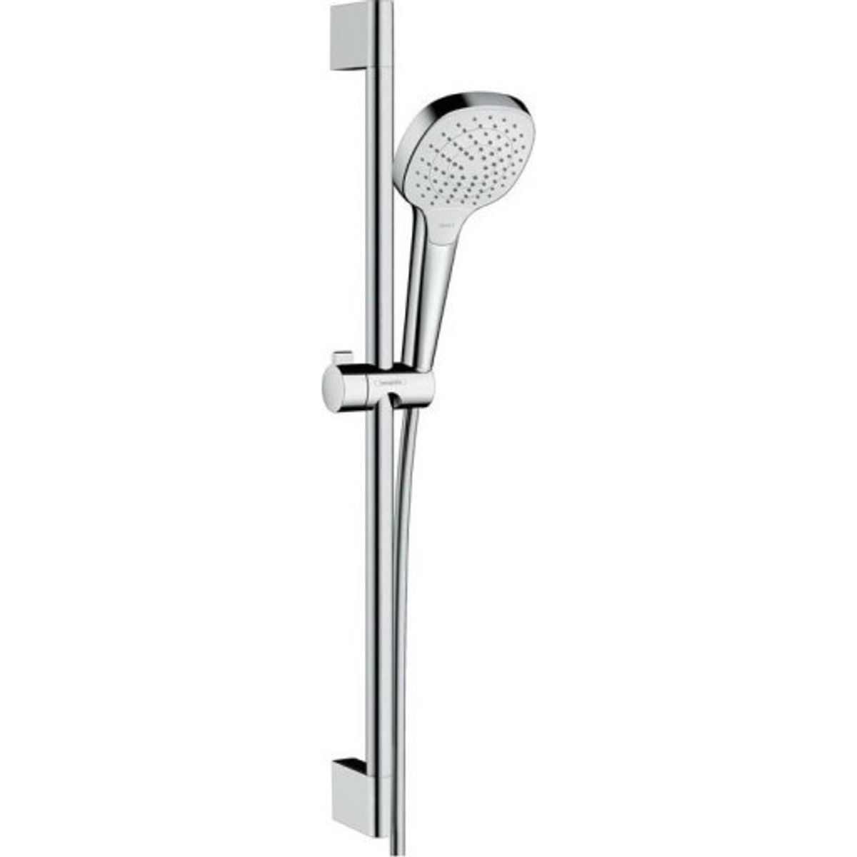 Hansgrohe Croma Select E Vario brusesæt, krom/hvid