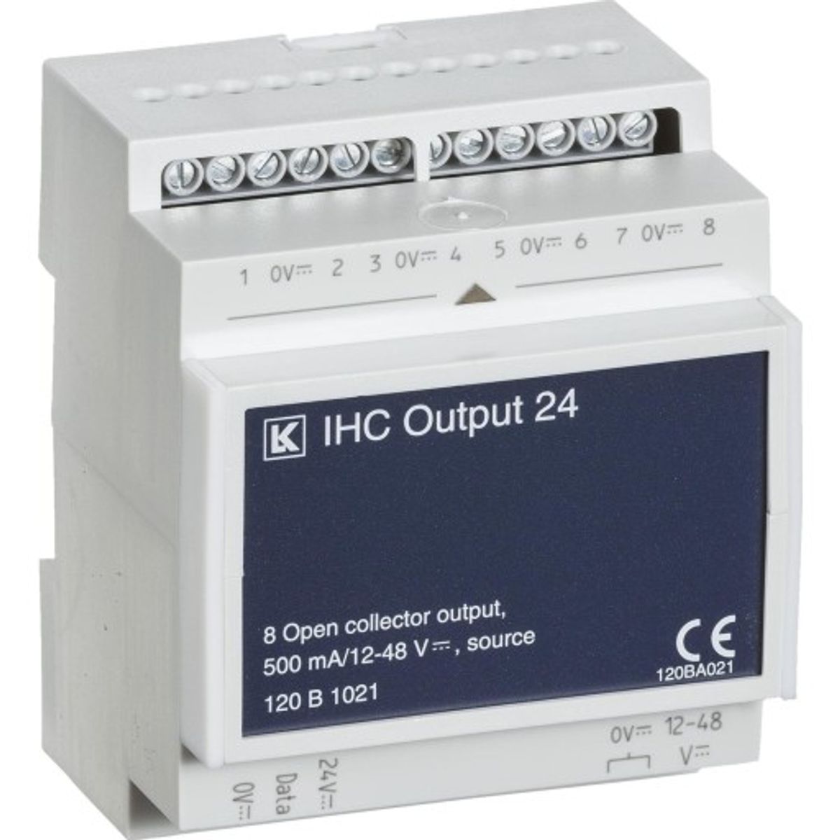 LK IHC Control output 24 V DC med 8 udgange