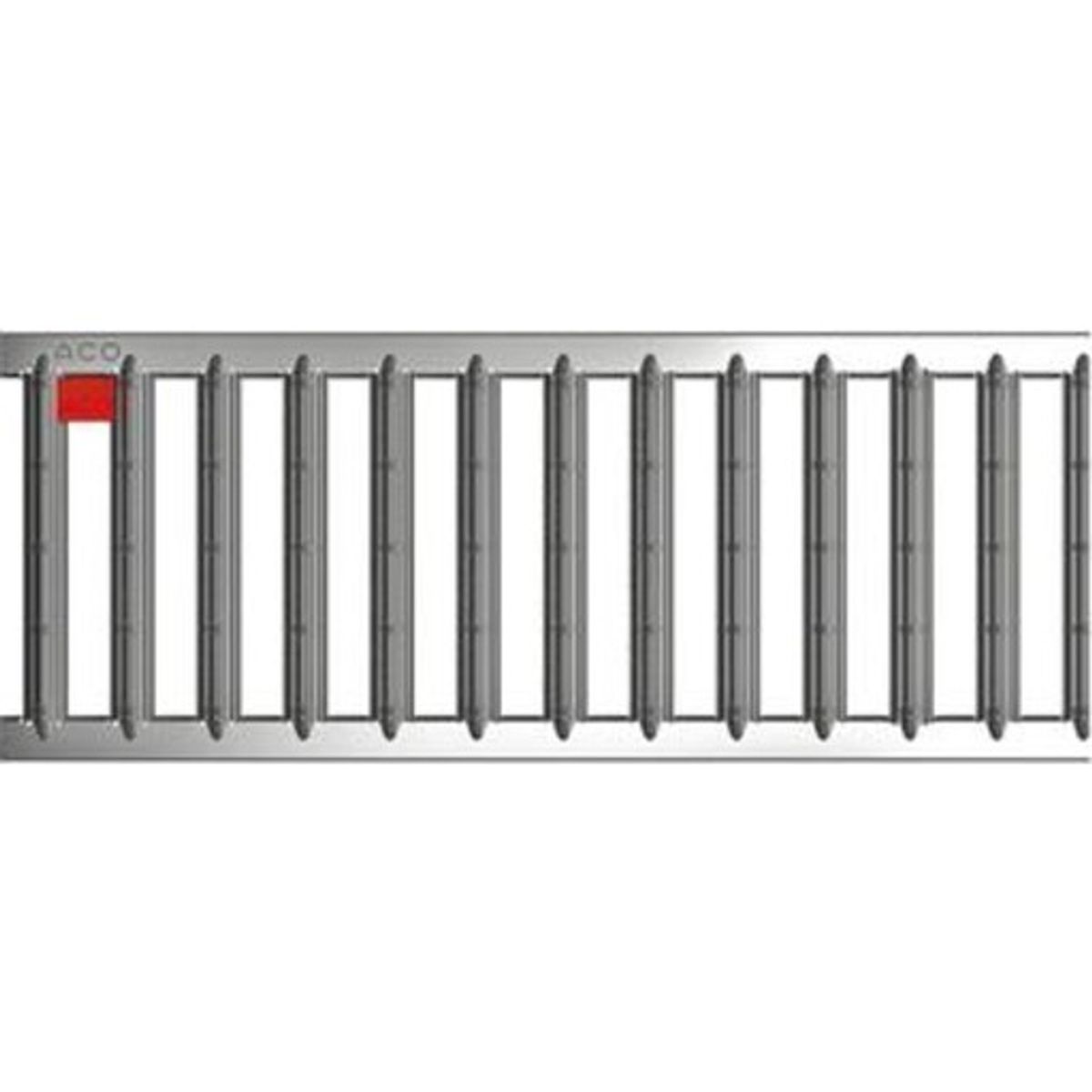 Aco Self Euroline/Hexaline Rist 100 cm - Galvaniseret stål