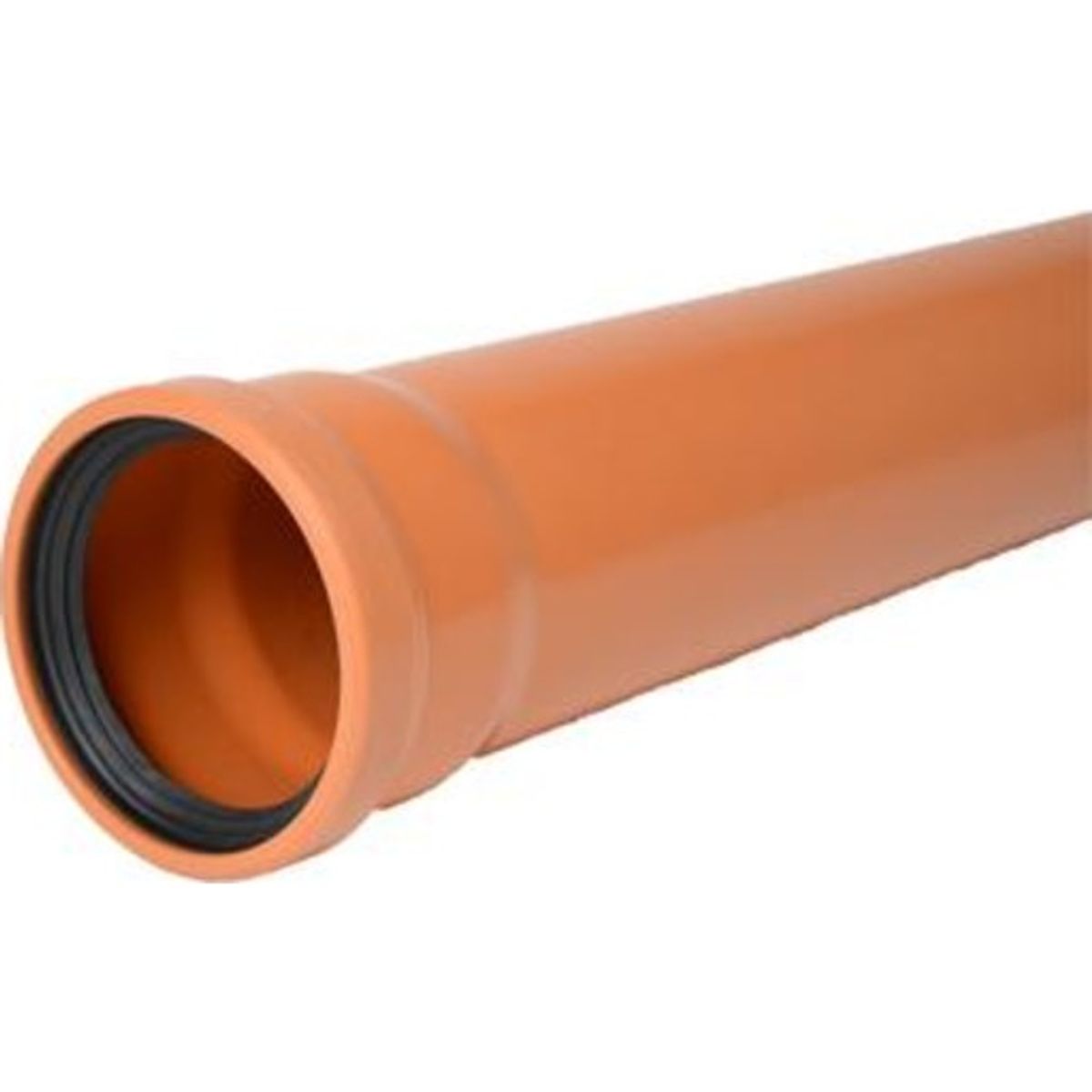 Wavin PVC kloakrør SN8 160 mm - 100 cm