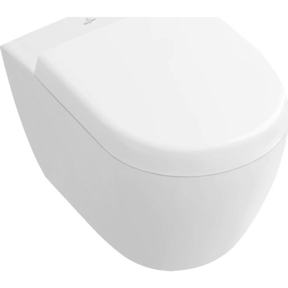 Villeroy & Boch Subway 2.0 væghængt toilet, uden skyllekant, rengøringsvenlig, hvid