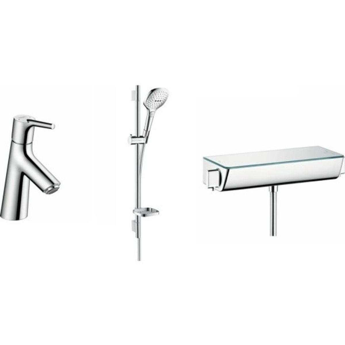 Hansgrohe 3-i-1 Luksus armaturpakke