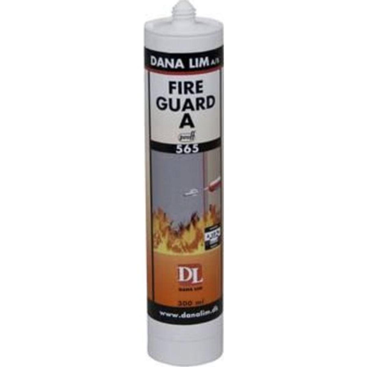 Dana Lim 565 Fire Guard A brandfugemasse 300 ml, hvid